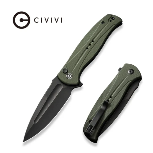 Nóż składany Civivi Incindie OD Green G10, Black Stonewashed 14C28N (C23053-2)-1 54202