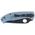 Nóż składany Spyderco Tenacious R.I.L. Blue Titanium, Black 8Cr13MoV by Eric Glesser (C122TIBLBKP)-2 54206