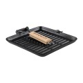 Patelnia żeliwna kwadratowa Browin fi 22 cm-4 54233