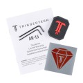 Spust Triggertech AR15 Diamond Flat PVD  język spustowy prosty - Two Stage-4 54269
