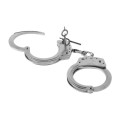 Kajdanki łańcuszkowe Guard 01 stalowe, blokada zacisku, dwa klucze-2 54284