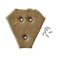 Comfort Pad DTF Cobra Softer pod panele udowe Safariland 3-hole pattern, Coyote Brown-3 54395