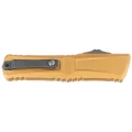 Nóż automatyczny OTF Microtech Combat Troodon D/E Gen III Tan Aluminium, Black M390MK by Tony Marfione (1142-1TA)-2 54398