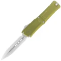 Nóż automatyczny OTF Microtech Combat Troodon D/E Gen III OD Green Aluminium, Stonewashed M390MK by Tony Marfione (1142-10OD)-1 54401
