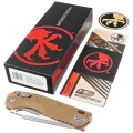 Nóż składany Microtech MSI S/E Dark Earth Polymer, Apocalyptic M390MK by Tony Marfione (210T-10APPMDE)-2 54422