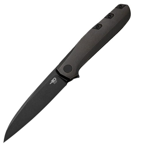 Nóż składany Bestech 9 Black Bronze Titanium, Black Stonewashed M390 by BrrKnives (BT2408B)-1 54431