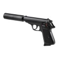 Replika pistolet ASG Walther PPK/S SD 6 mm gas-7 54462