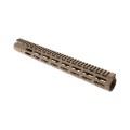 Łoże Leapers UTG Pro Super Slim Free Float M-LOK 15" do karabinków AR-15 Flat Dark Earth-2 54477