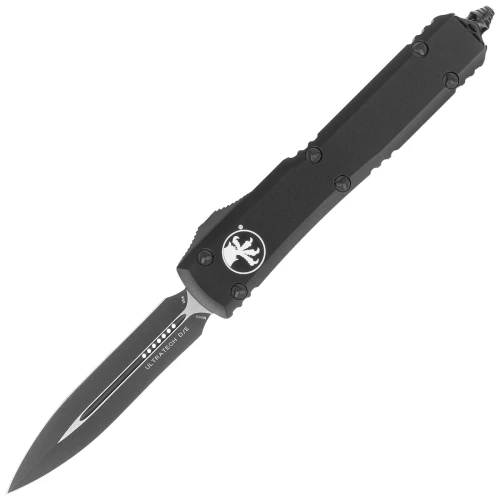 Nóż automatyczny OTF Microtech Ultratech D/E Black Aluminium, Tactical M390 by Tony Marfione (122-1T)-1 54495
