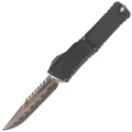 Nóż automatyczny OTF Microtech Custom Combat Troodon LT Interceptor Signature Black Aluminium, Baker Forge Raindrop CopperMai Damascus by Tony Marfione (1217-16MS1)-1 54497