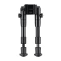 Dwójnóg UTG Shooter's SWAT Bipod Rubber Feet 6,2" - 6,7" Picatinny, czarny-5 54527