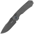 Nóż składany Remette Rhino Black Micarta, Black Titanium 14C28N (MC319B)-1 54554