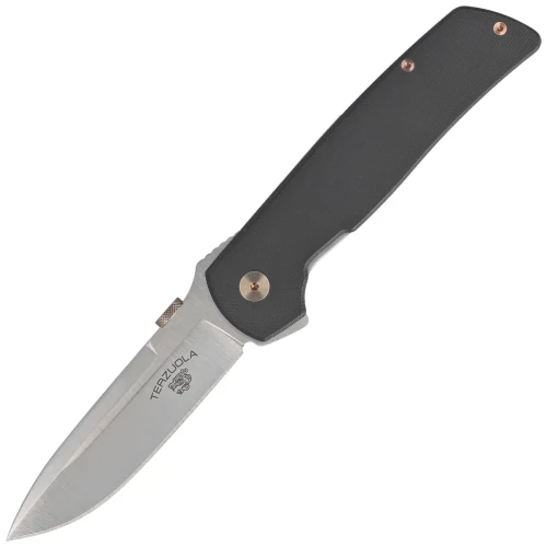 Nóż składany Fox Original Gangster Black Micarta, Satin Magnacut by Bob Terzuola (FX-ATC-OG01 LMB)-1 54557