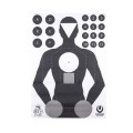 Tarcze strzeleckie Range Solutions Z-TAC 50szt Sylwetka Taktyczna-1 54595