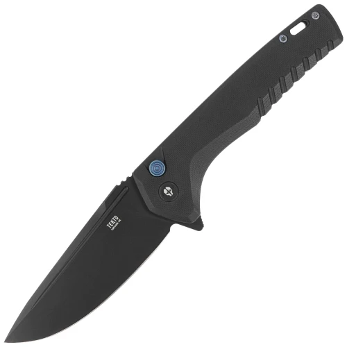 Nóż składany Tekto F3 Charlie Black G10, Blue HW, Black D2-1 54626