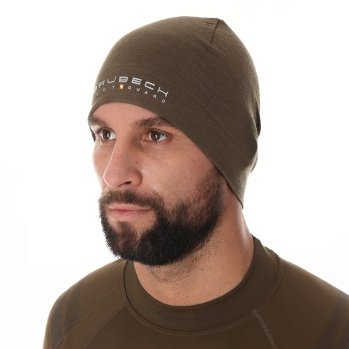 Czapka Brubeck Ranger Wool wełniana khaki-1 54644  | 68422