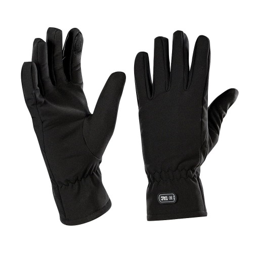 Rękawice męskie M-Tac Winter Soft Shell czarne-1 54753  | 46949