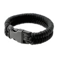 Bransoletka Paracord EDCX Fish black-1 54921  | 61292