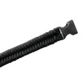 Bransoletka Paracord EDCX Fish black-3 54921  | 61292