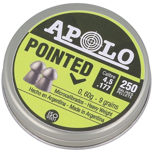 Śrut Apolo Pointed 4.51 mm, 250 szt. 0.60g/9.0gr (19102-1)-1 55204