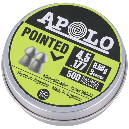 Śrut Apolo Pointed 4.51 mm, 500 szt. 0.60g/9.0gr (19101-1)-1 55205