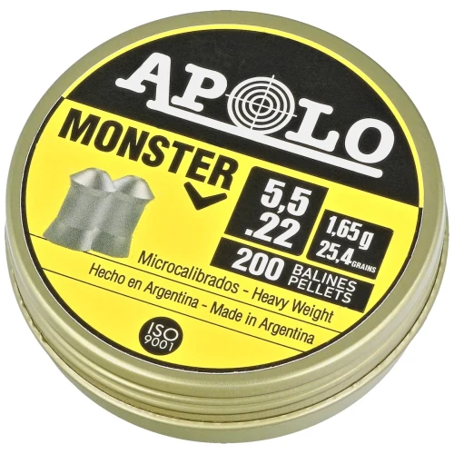 Apolo Monster 5.51 mm, 200 szt. 1.65g/25.4gr (19931-1)-1 55222