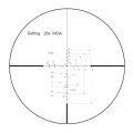 Luneta celownicza Vector Optics Continental x8 3-24 SFP ED 56 mm czarna SCOL-50-8 55321