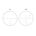 Luneta celownicza Vector Optics Continental x6 4-24 FFP Ranging 56 mm czarny SCFF-40-7 55322