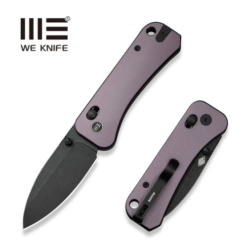 Nóż składany WE Knife Banter 2 Purple Aluminium, Black Stonewashed S35VN by Ben Petersen (WE23075-2)-1 55346