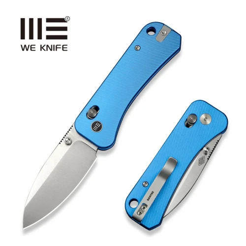 Nóż składany WE Knife Banter 2 Blue Aluminium, Satin CPM S35VN by Ben Petersen (WE23075-1)-1 55347