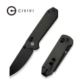 Nóż składany Civivi Yonder Dark Green Canvas Micarta, Black Stonewashed 14C28N by Zac Whitmore (C23073B-1)-1 55401