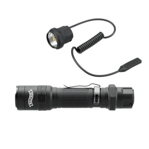 Zestaw latarka Walther TFC1 i włącznik żelowy Remote Switch 300 mm