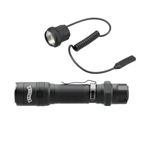 Zestaw latarka Walther TFC1 i włącznik żelowy Remote Switch 300 mm- 55538