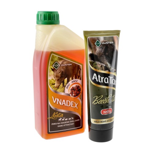 Płyn do wabienia zwierzyny For Vnadex 1 kg o zapachu anyżu + Smoła bukowa AtraTar 320 g- 55564