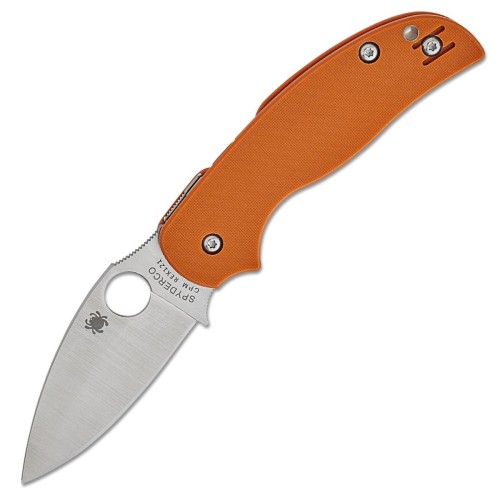 Nóż składany Spyderco Sage 5 Burnt Orange G10, Satin CPM REX 121 (C123GBORP)-1 55593