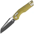 Nóż składany Microtech MSI S/E Fluted OD Green Aluminium,  Black M390MK by Tony Marfione (210-1FLOD)-1 55596