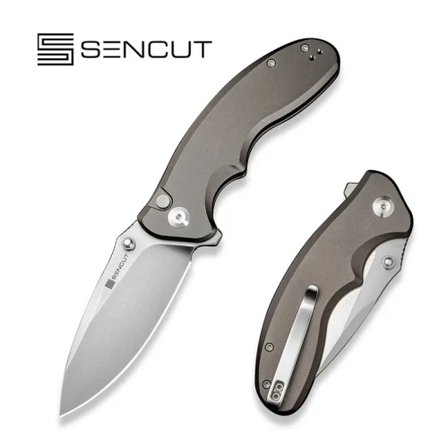 Nóż składany Sencut Cybrix Gray Aluminium, Satin 9Cr18MoV (S23098A-2)-1 55603