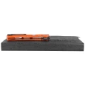 Nóż składany LionSteel ROK Orange Aluminium, Black M390 by Molletta (ROK A OB)-2 55612