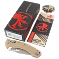 Nóż składany Microtech Amphibian Ram-Lok S/E Frag Tan G10, Apocalyptic P/S M390MK by Tony Marfione (137RL-11APFRGTTA)-3 55615