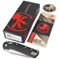 Nóż składany Microtech MSI S/E Fluted Black Aluminium, Apocalyptic M390MK by Tony Marfione (210-10APFL)-3 55616