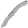Nóż składany Microtech Amphibian Ram-Lok S/E Fluted Natural Clear Aluminium, Apocalyptic P/S M390MK by Tony Marfione (137RL-11APFLNC)-1 55617
