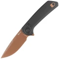 Nóż składany Reate PL-XF-A-10 Black Aluminium, Bronze PVD Nitro-V-1 55628