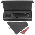 Nóż składany Reate PL-XF-A-3 Black Aluminium, Black PVD Nitro-V-2 55631