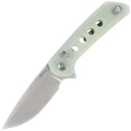 Nóż składany Reate PL-XF-7 Jade G10, Stonewashed Nitro-V-1 55637