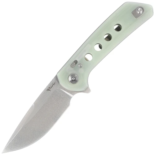 Nóż składany Reate PL-XF-7 Jade G10, Stonewashed Nitro-V-1 55637