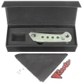 Nóż składany Reate PL-XF-7 Jade G10, Stonewashed Nitro-V-2 55637