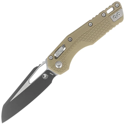 Nóż składany Microtech MSI S/E OD Green Tri-Grip Polymer, Black/Bead Blasted M390MK by Tony Marfione (210T-1PMOD)-1 55642