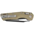 Nóż składany Microtech MSI S/E OD Green Tri-Grip Polymer, Black/Bead Blasted M390MK by Tony Marfione (210T-1PMOD)-2 55642
