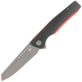 Nóż składany Bestech Slyther Black/Red G10, Grey Titanized 14C28N (BG51C)-1 55644