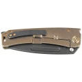 Nóż składany Medford Marauder-H T/E Bronze Titanium, Bronze HW/Clip, Black DLC S45VN by Greg Medford (MK045SPD-36A1-T1CP-BP)-2 55665